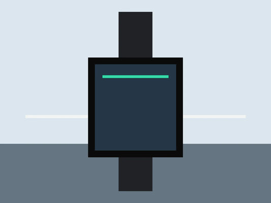 Stride silicone band fitted to a sport watch